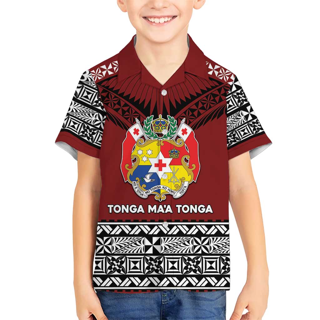 Personalised Tonga Constitution Day Hawaiian Shirt Tongan Kupesi Ngatu Pattern LT05 - Polynesian Pride