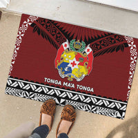 Tonga Constitution Day Rubber Doormat Tongan Kupesi Ngatu Pattern LT05 - Polynesian Pride
