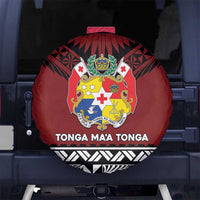 Tonga Constitution Day Spare Tire Cover Tongan Kupesi Ngatu Pattern LT05 - Polynesian Pride