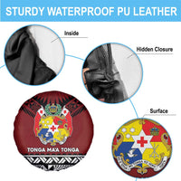 Tonga Constitution Day Spare Tire Cover Tongan Kupesi Ngatu Pattern LT05 - Polynesian Pride