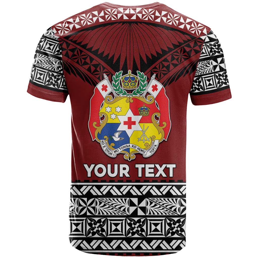Personalised Tonga Constitution Day T Shirt Tongan Kupesi Ngatu Pattern LT05 - Polynesian Pride