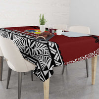 Tonga Constitution Day Tablecloth Tongan Kupesi Ngatu Pattern LT05 - Polynesian Pride