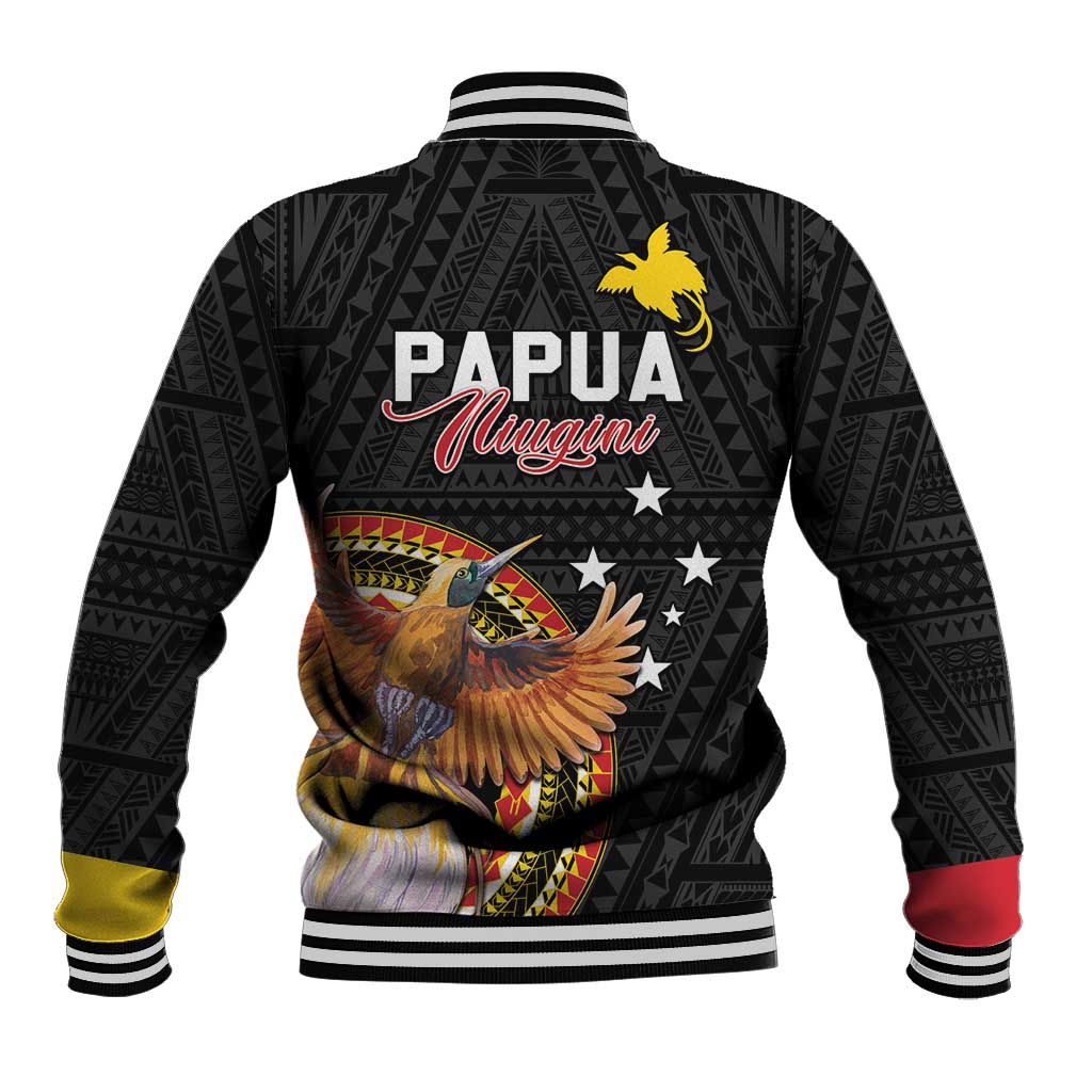 Papua New Guinea Tok Pisin Wik Baseball Jacket Land Of The Unexpected LT05 - Polynesian Pride