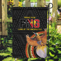 Papua New Guinea Tok Pisin Wik Garden Flag Land Of The Unexpected LT05 Garden Flag Black - Polynesian Pride