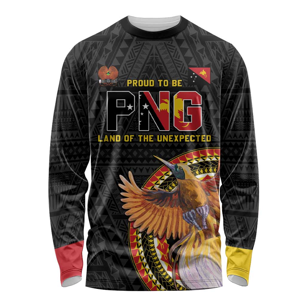 Papua New Guinea Tok Pisin Wik Long Sleeve Shirt Land Of The Unexpected