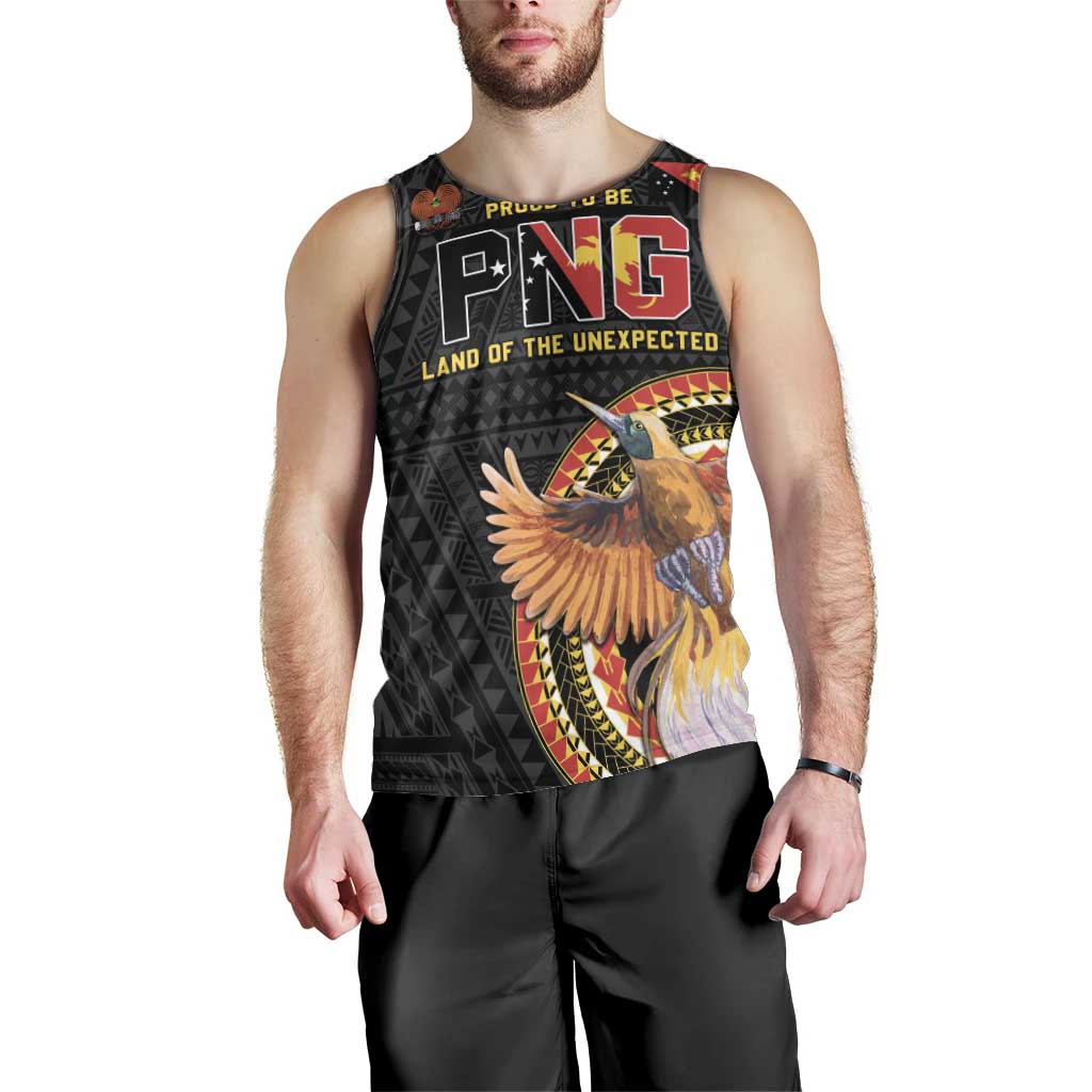 Papua New Guinea Tok Pisin Wik Men Tank Top Land Of The Unexpected LT05 - Polynesian Pride