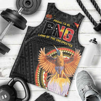 Papua New Guinea Tok Pisin Wik Men Tank Top Land Of The Unexpected LT05 - Polynesian Pride