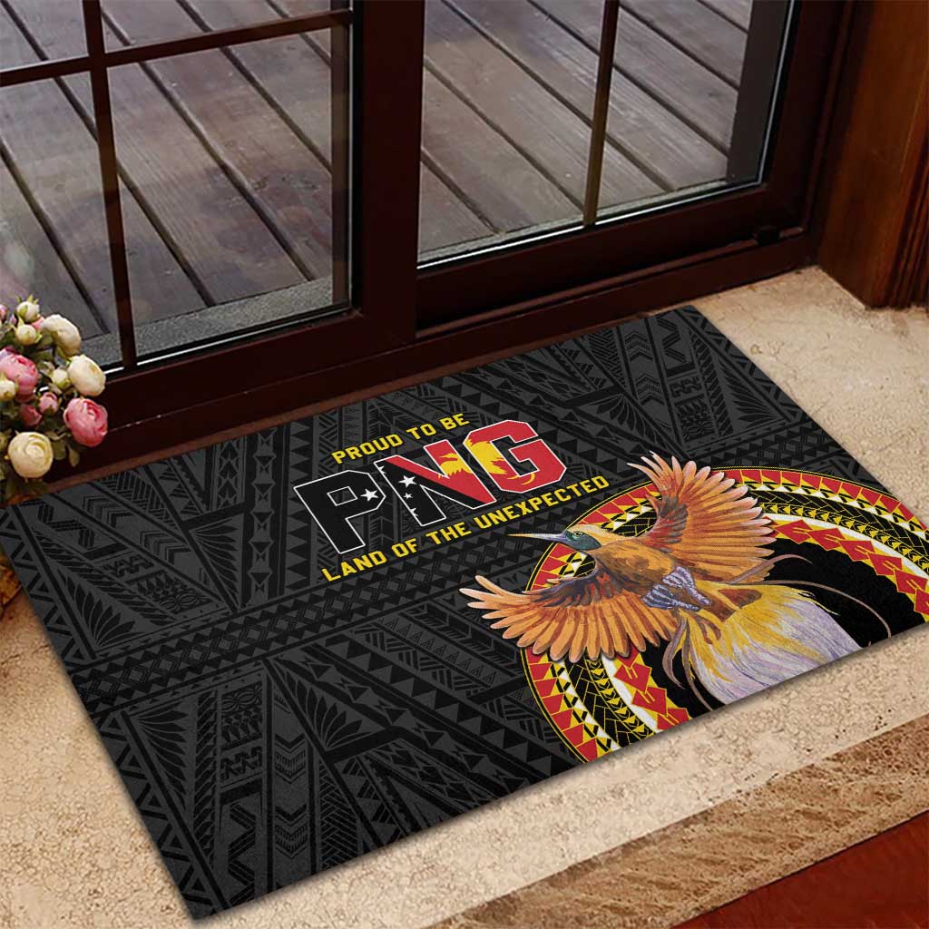 Papua New Guinea Tok Pisin Wik Rubber Doormat Land Of The Unexpected LT05 - Polynesian Pride