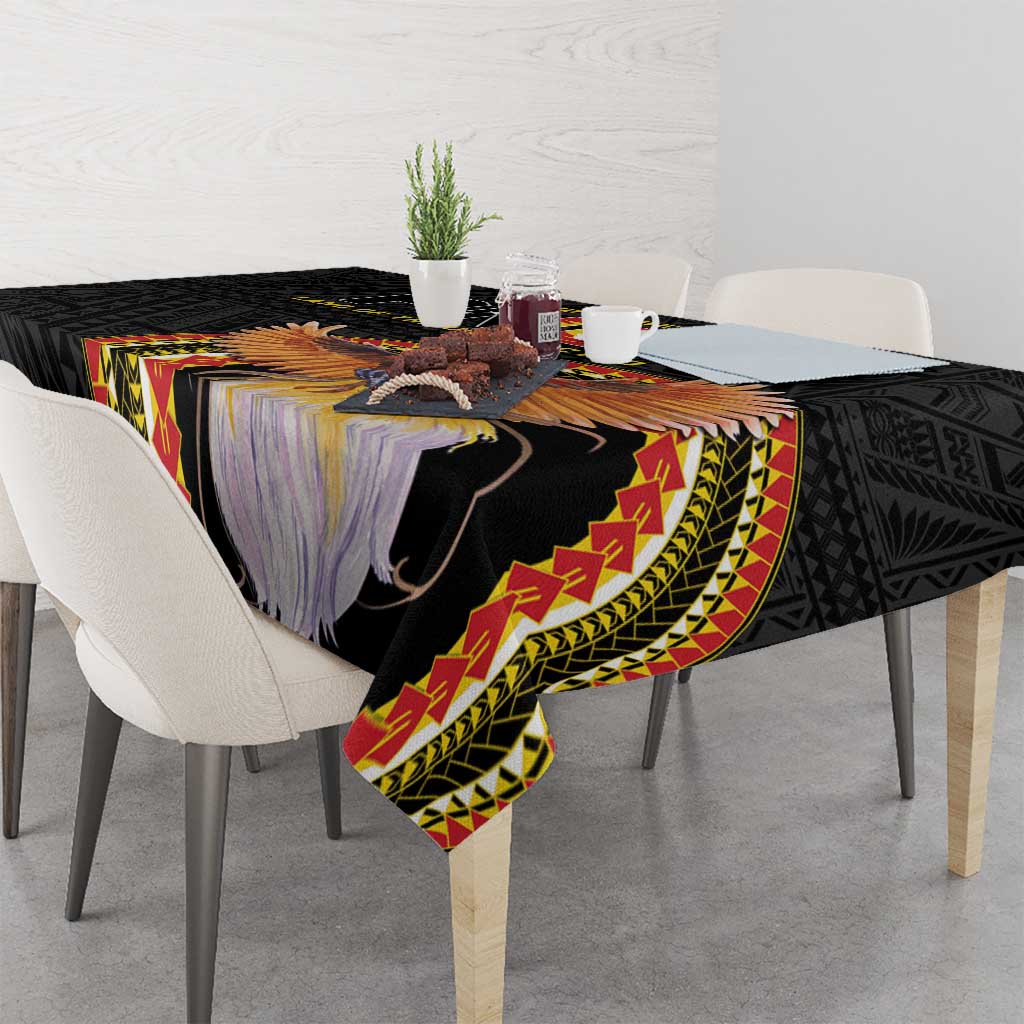 Papua New Guinea Tok Pisin Wik Tablecloth Land Of The Unexpected LT05 - Polynesian Pride