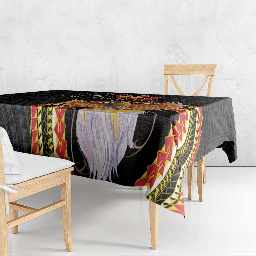 Papua New Guinea Tok Pisin Wik Tablecloth Land Of The Unexpected LT05 - Polynesian Pride