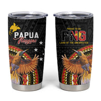 Papua New Guinea Tok Pisin Wik Tumbler Cup Land Of The Unexpected LT05 Black - Polynesian Pride