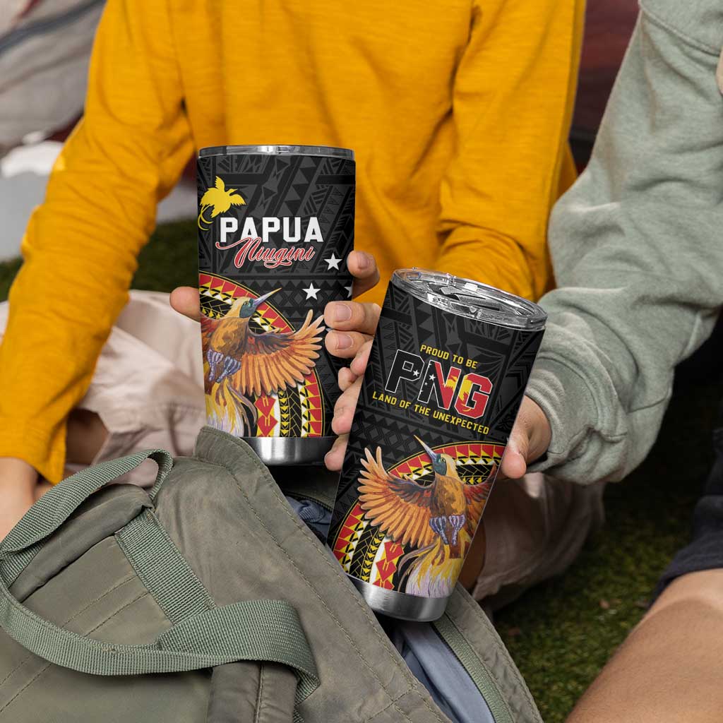Papua New Guinea Tok Pisin Wik Tumbler Cup Land Of The Unexpected LT05 - Polynesian Pride