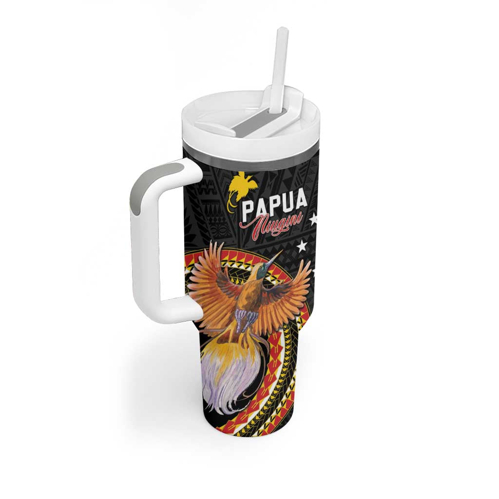 Papua New Guinea Tok Pisin Wik Tumbler With Handle Land Of The Unexpected LT05 - Polynesian Pride