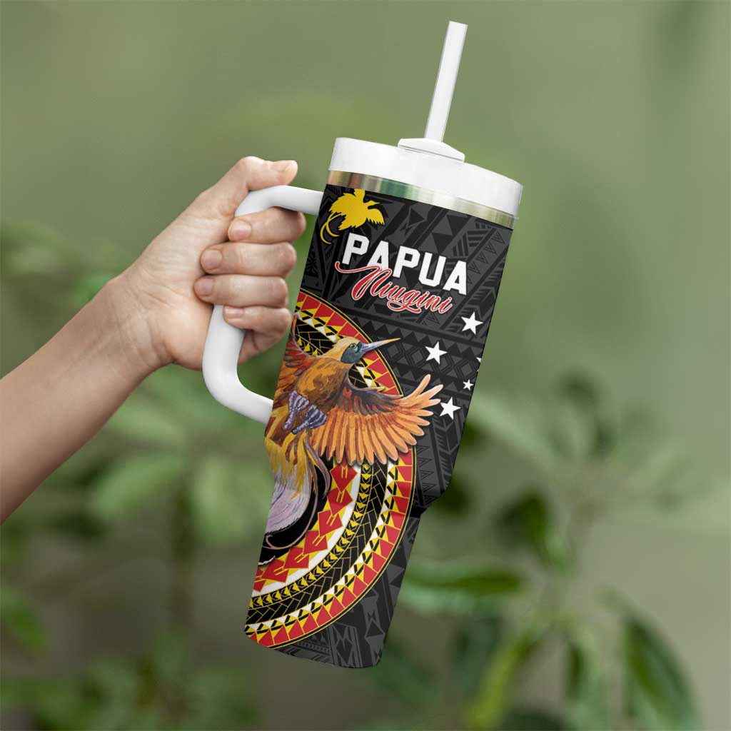 Papua New Guinea Tok Pisin Wik Tumbler With Handle Land Of The Unexpected LT05 - Polynesian Pride