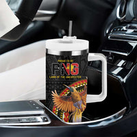 Papua New Guinea Tok Pisin Wik Tumbler With Handle Land Of The Unexpected LT05 - Polynesian Pride