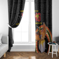 Papua New Guinea Tok Pisin Wik Window Curtain Land Of The Unexpected LT05 - Polynesian Pride
