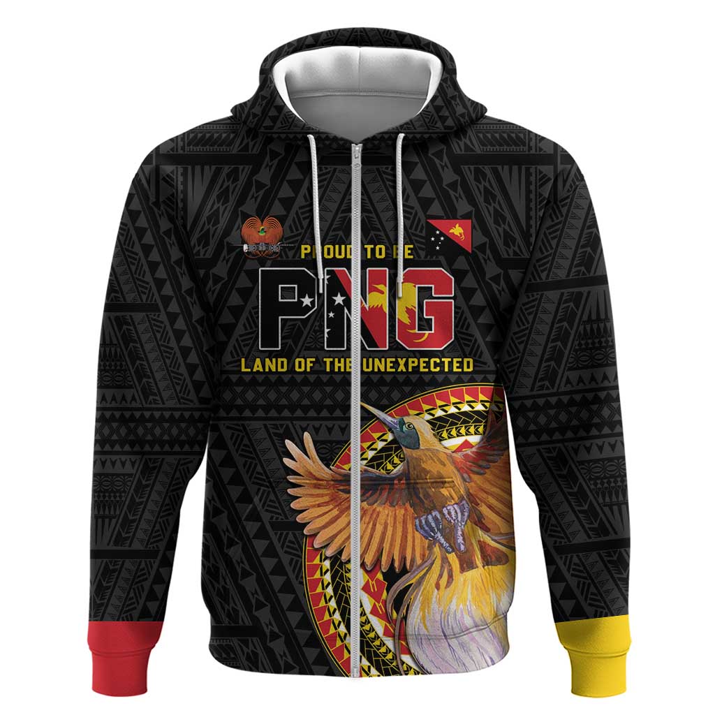 Papua New Guinea Tok Pisin Wik Zip Hoodie Land Of The Unexpected