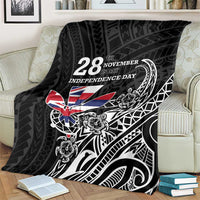 Hawaii November 28th Is My Independence Day Blanket LT05 - Polynesian Pride