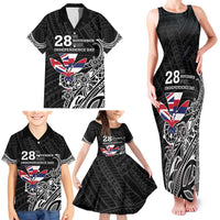 Hawaii November 28th Is My Independence Day Family Matching Tank Maxi Dress and Hawaiian Shirt