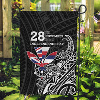 Hawaii November 28th Is My Independence Day Garden Flag LT05 Garden Flag Black - Polynesian Pride