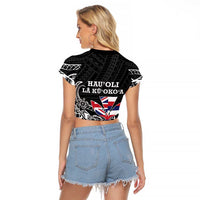 Hawaii November 28th Is My Independence Day Raglan Cropped T Shirt LT05 - Polynesian Pride