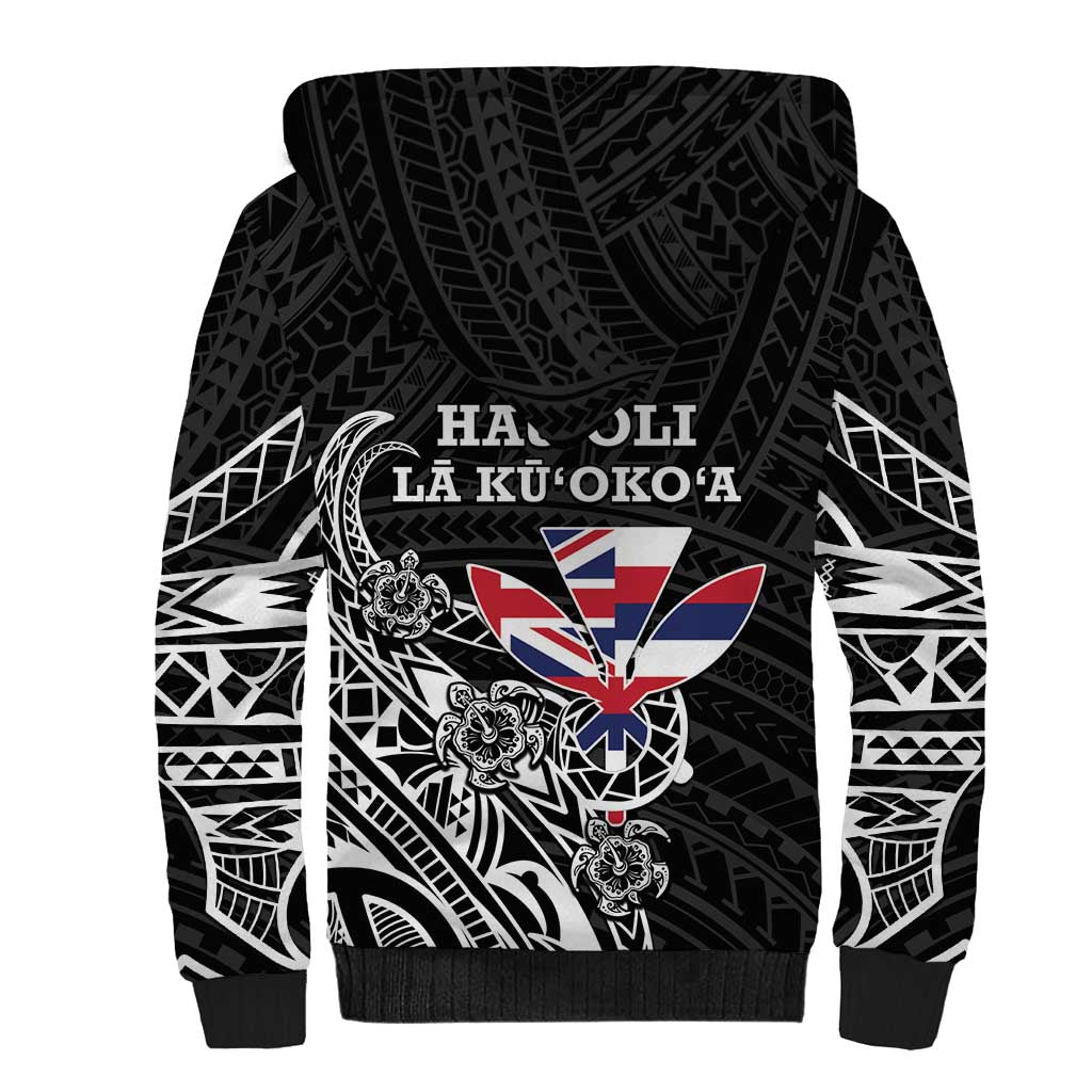 Hawaii November 28th Is My Independence Day Sherpa Hoodie LT05 - Polynesian Pride
