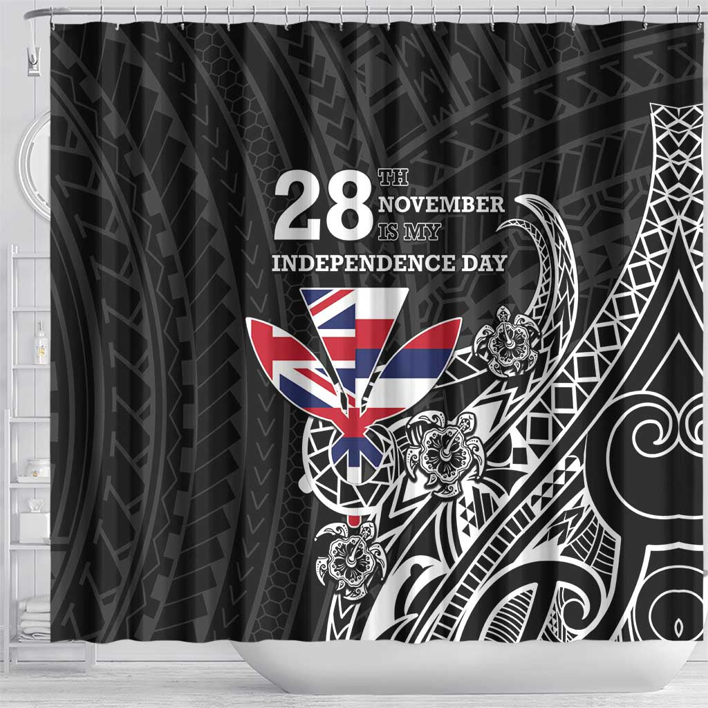 Hawaii November 28th Is My Independence Day Shower Curtain