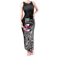Hawaii November 28th Is My Independence Day Tank Maxi Dress LT05 Women Black - Polynesian Pride