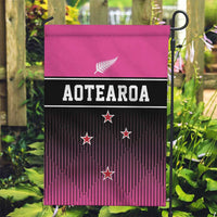 New Zealand Women Cricket Garden Flag Pink Simple Style LT05 Garden Flag Pink - Polynesian Pride