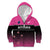 Custom New Zealand Women Cricket Kid Hoodie Pink Simple Style