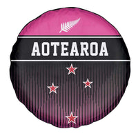 New Zealand Women Cricket Spare Tire Cover Pink Simple Style LT05 - Polynesian Pride