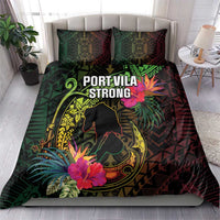 Vanuatu Bedding Set Be Strong Pray For Port Vila