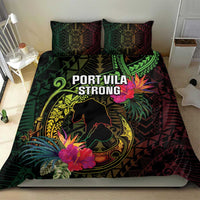 Vanuatu Bedding Set Be Strong Pray For Port Vila