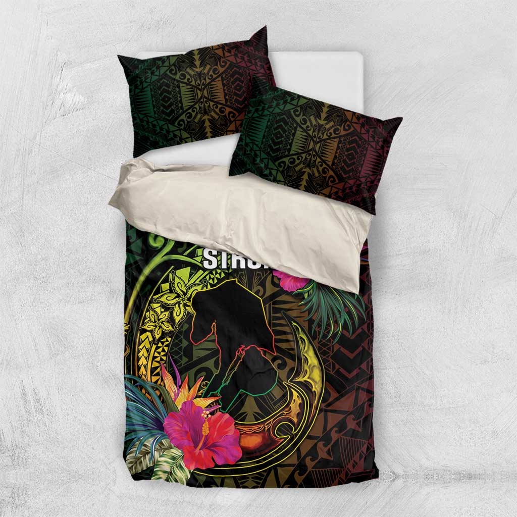 Vanuatu Bedding Set Be Strong Pray For Port Vila