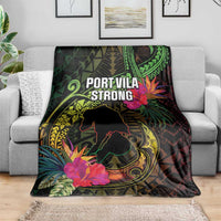 Vanuatu Blanket Be Strong Pray For Port Vila LT05 - Polynesian Pride