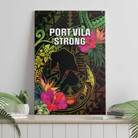 Vanuatu Canvas Wall Art Be Strong Pray For Port Vila LT05 - Polynesian Pride