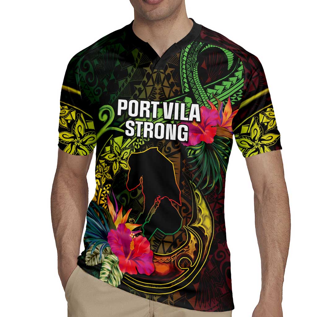 Vanuatu Rugby Jersey Be Strong Pray For Port Vila LT05 - Polynesian Pride