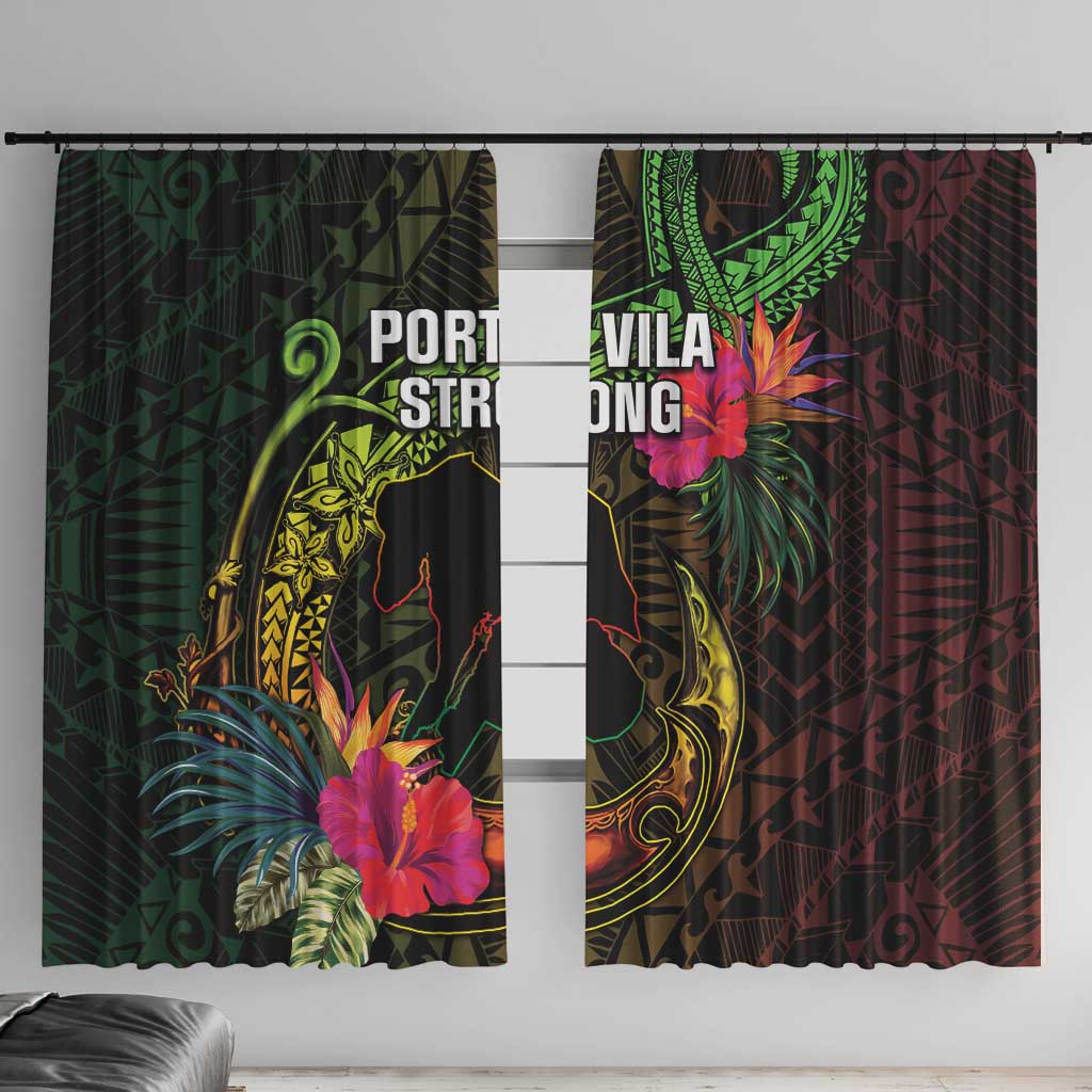 Vanuatu Window Curtain Be Strong Pray For Port Vila