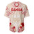 Siva Samoa Baseball Jersey Samoan Taupou With Polynesian Pattern LT05 - Polynesian Pride