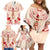 Siva Samoa Family Matching Off Shoulder Short Dress and Hawaiian Shirt Samoan Taupou With Polynesian Pattern LT05 - Polynesian Pride