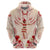 Siva Samoa Hoodie Samoan Taupou With Polynesian Pattern LT05 - Polynesian Pride