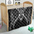 New Zealand Morepork Quilt Maori Pattern Black