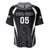 Custom Fiji Rugby Baseball Jersey Fijian Warrior Black