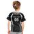 Custom Fiji Rugby Kid T Shirt Fijian Warrior Black