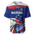 Custom Samoa Rugby Baseball Jersey Manuma Ptilinopus Perousii