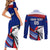 Custom Samoa Rugby Couples Matching Short Sleeve Bodycon Dress and Long Sleeve Button Shirt Manuma Ptilinopus Perousii