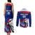 Custom Samoa Rugby Couples Matching Tank Maxi Dress and Long Sleeve Button Shirt Manuma Ptilinopus Perousii