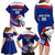 Custom Samoa Rugby Family Matching Long Sleeve Bodycon Dress and Hawaiian Shirt Manuma Ptilinopus Perousii