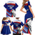 Custom Samoa Rugby Family Matching Short Sleeve Bodycon Dress and Hawaiian Shirt Manuma Ptilinopus Perousii