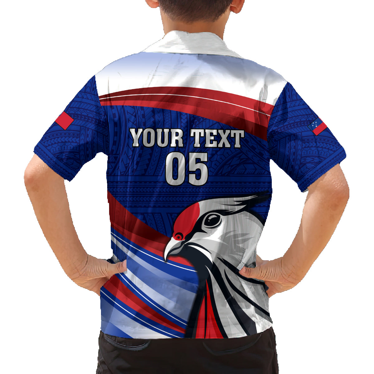 Custom Samoa Rugby Family Matching Summer Maxi Dress and Hawaiian Shirt Manuma Ptilinopus Perousii